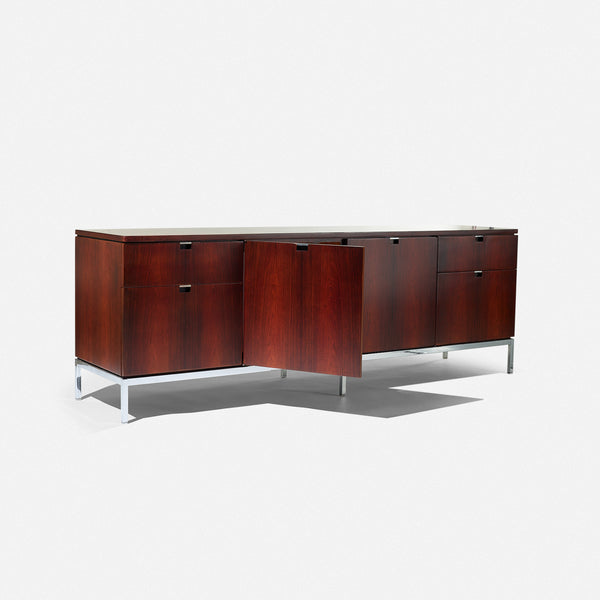 Florence Knoll rosewood cabinet