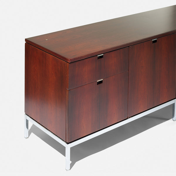 Florence Knoll rosewood cabinet