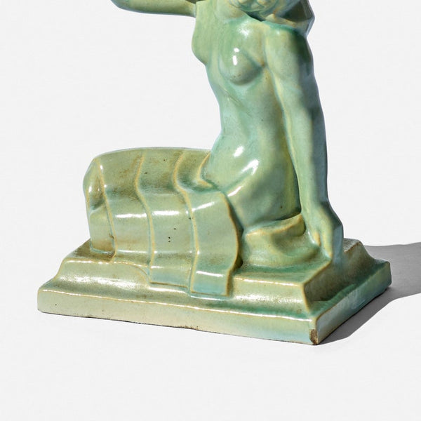 American Encaustic Tile Company ( AETCO ) figural pottery sculpture