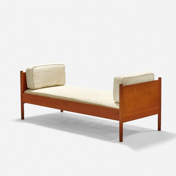 Danish modern teak daybed designed by Borge Mogensen