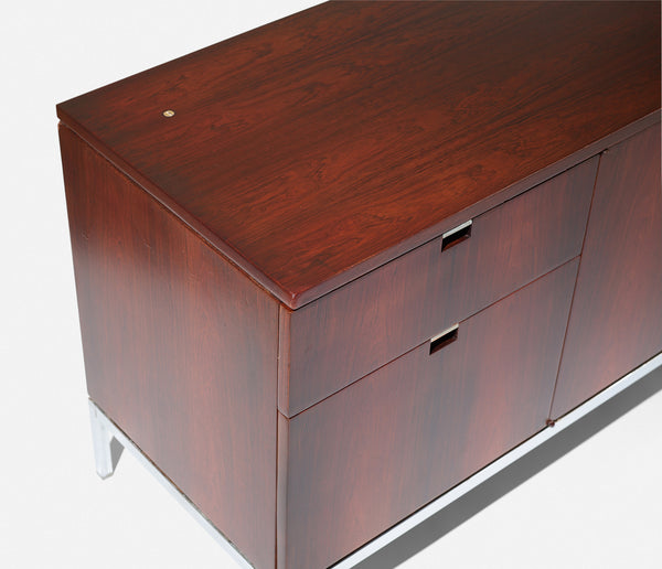 Florence Knoll rosewood cabinet