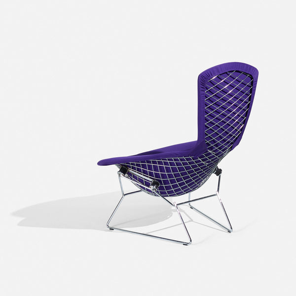 Bertoia bird chair and ottoman