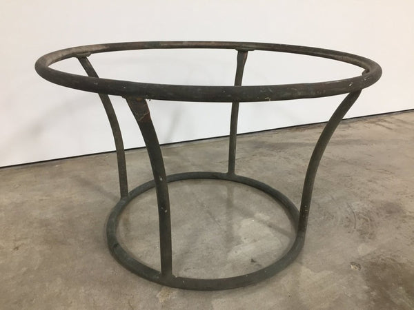 Kipp Stewart Bronze Age tubular side table for Terra Furniture