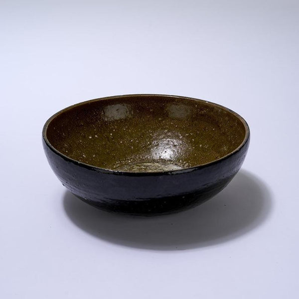 Large vintage mid century studio pottery bowl