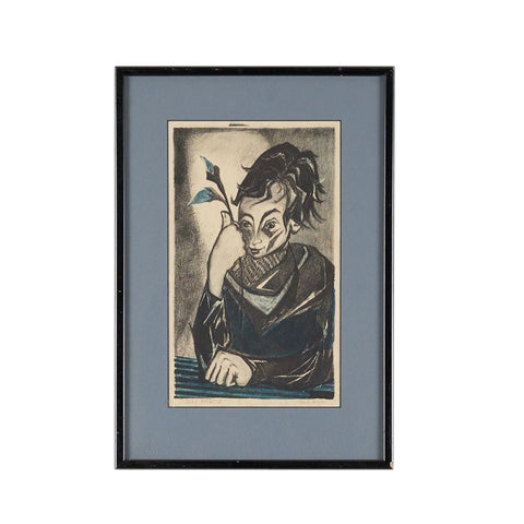 Pauli Doyle Simpson print titled “Self Portrait I”