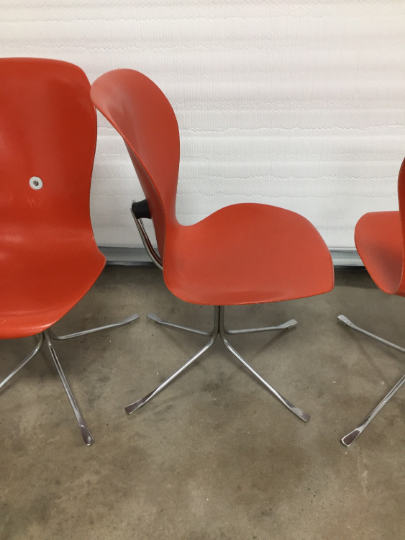 SOLD Ion chairs designed by Gideon Kramer