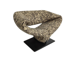 SOLD Psychedelic Pierre Paulin ribbon chair Model 582