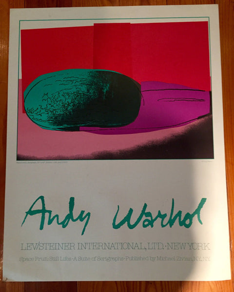 Vintage Andy Warhol poster