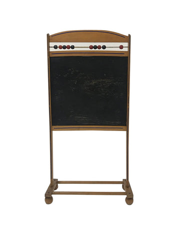 Vintage atomic child’s blackboard made in Belgium by Torc