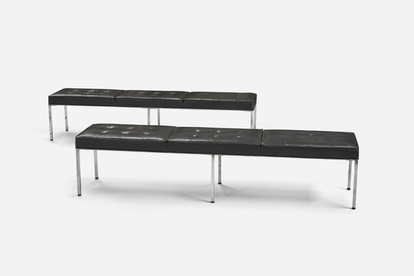 Pair of midcentury modern Thonet benches