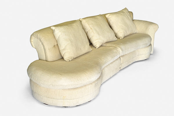 Sectional sofa in the style of Vladimir Kagan