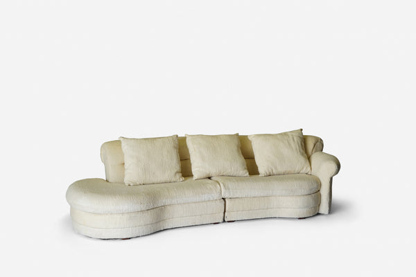 Sectional sofa in the style of Vladimir Kagan