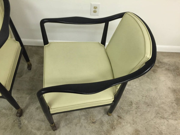 Pair of mid century lounge chairs